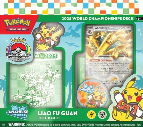 The pok&eacute;mon company international Pokemon TCG - World Champions Decks - Fuguan Liao  - "Joltdengo"