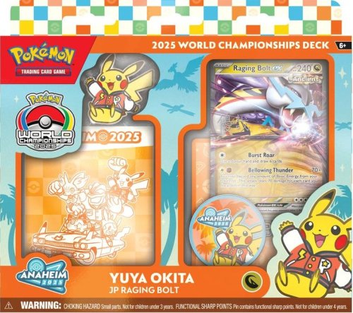 The pok&eacute;mon company international Pokemon TCG - World Champions Decks - Yuya Okita - "JP Raging Bolt"
