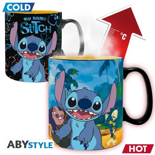 Abystyle DISNEY Mug - Lilo & Stitch| Heat Change 460 ml