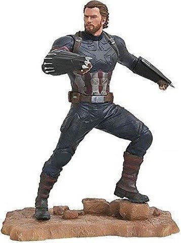Diamond select toys Marvel Gallery Avengers 3 - Captain America Statue | 23 cm