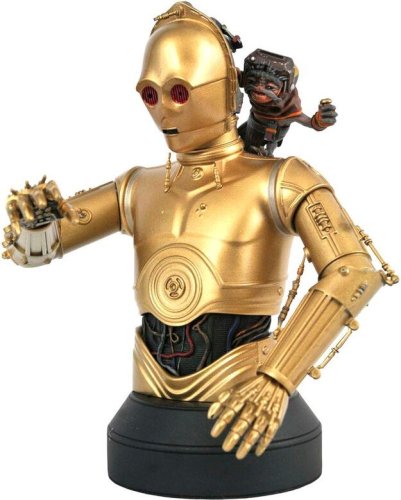 Diamond select toys Star Wars Episode IX C-3PO And Babu Frik statue | 15 cm