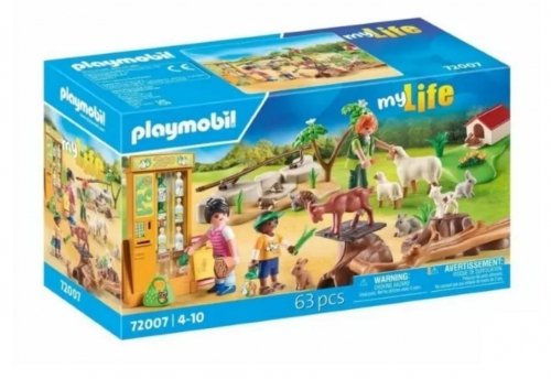 Playmobil 72007 - My Life Mini Zoo Figure Set