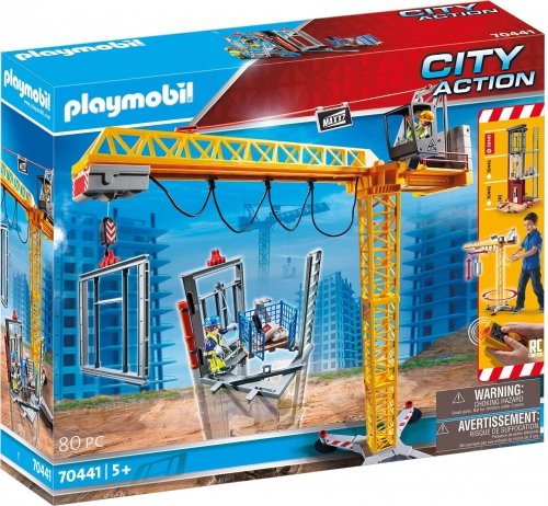 Playmobil 70441 - Jacking Crane Heavy Duty Remote Control Scaffolds