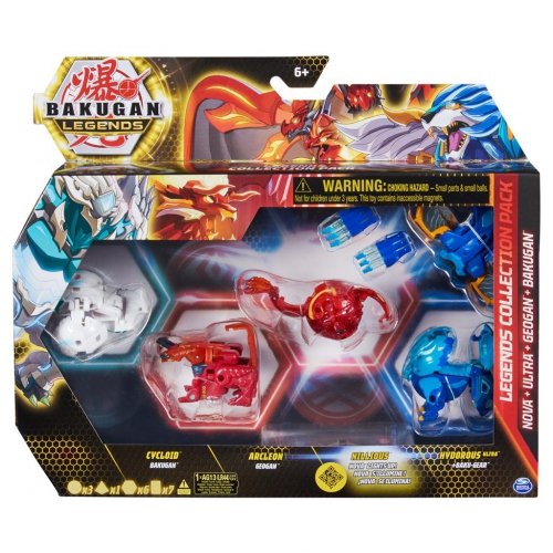 Spin master - Bakugan Legends Collection Pack Cycloid Arcleon Nillious Hydorous Ultra / from Assort