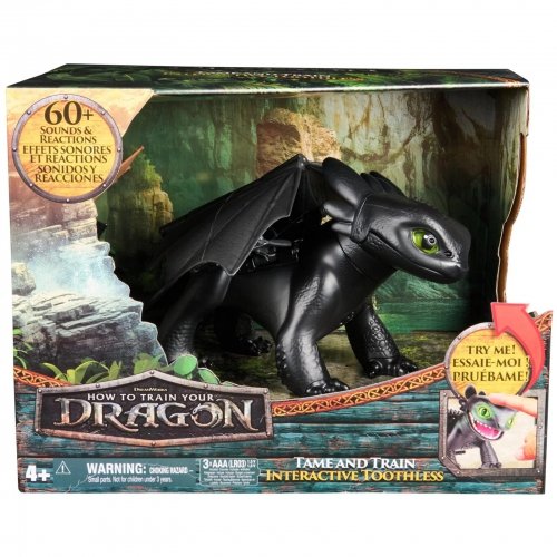 Spin master - Dreamworks How To Train Your Dragon Tame And Train Interactive Toothless