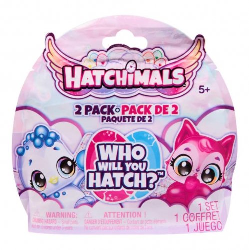 Spin master - Hatchimals Mini Eggs 2 Pack Who Will You Hatch Secret Figures