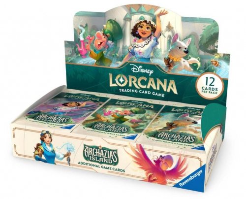 Ravensburger - TCG Disney Lorcana Archazia s Island Booster Box Display 24 Pcs