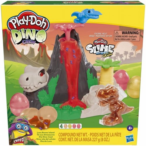 Hasbro - Play-Doh Lava Bones Island