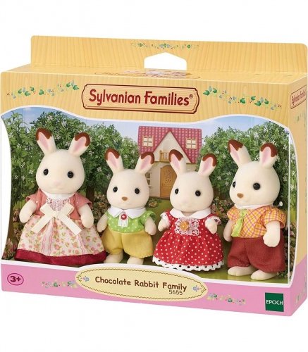 Epoch - Sylvanian Families Chocolate Rabbit Family