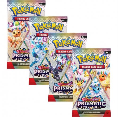 Pok&eacute;mon Pokemon - TCG Scarlet And Violet Prismatic Evolutions Booster Packs 1 Random Selection from Assortment