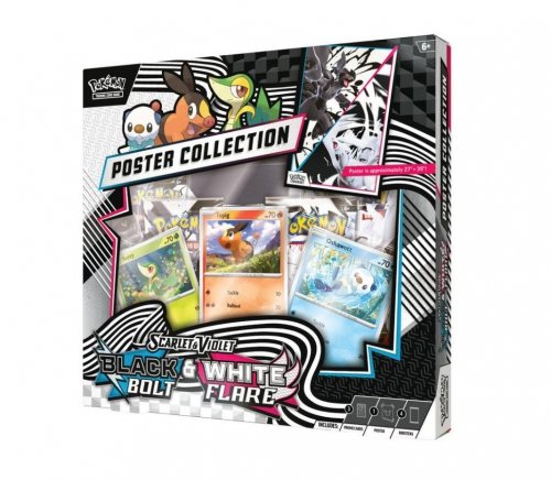 Pok&eacute;mon Pokemon - TCG Scarlet &amp; Violet Black Bolt &amp; White Flare Poster Collection