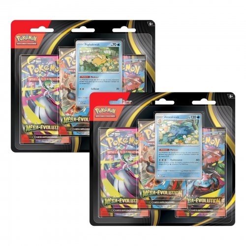 Pok&eacute;mon Pokemon - TCG Mega Evolution 3-Pack Blister One Random Selection From Assortment (French)
