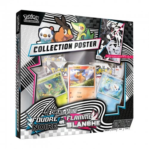 Pok&eacute;mon Pokemon - TCG Scarlet And Violet Black Bolt And White Flare Poster Collection (French)