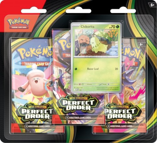 Pok&eacute;mon Pokemon - TCG Mega Evolution Perfect Order 3-Pack Blister