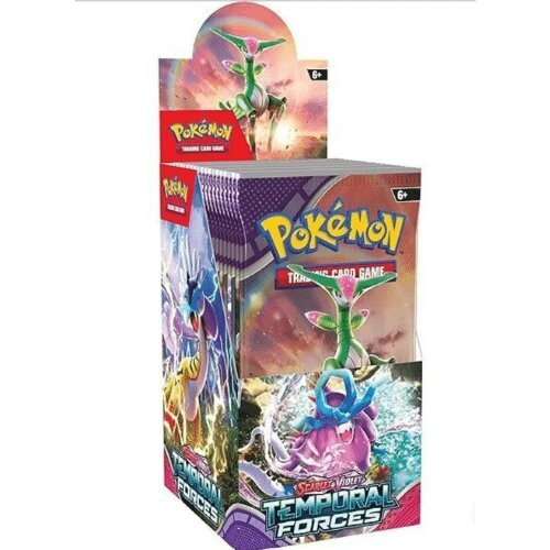 Pok&eacute;mon Pokemon - TCG Scarlet And Violet Temporal Forces Booster Box 18 Pcs