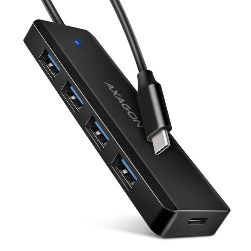 Axagon I/O HUB USB-C TRAVEL/0.19M HUE-C1C