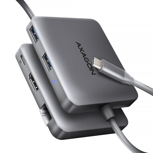 Axagon I/O HUB USB-C 5IN1 5GBPS/0.2M HMC-5HL