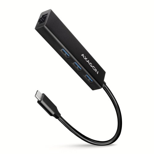 Axagon I/O HUB USB-C 4PORT GLAN/0.2M HMC-GL3A