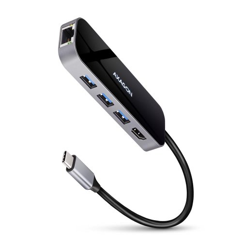 Axagon I/O HUB USB-C 6IN1/0.2M HMC-6GL