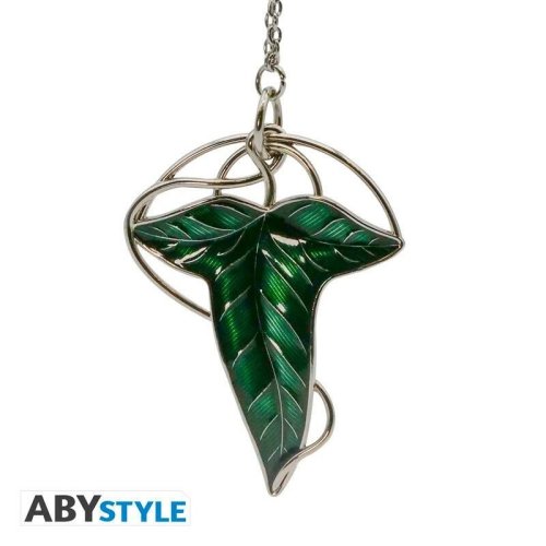 Abysse corp LORD OF THE RINGS 3D keychain - Lorien Leaf