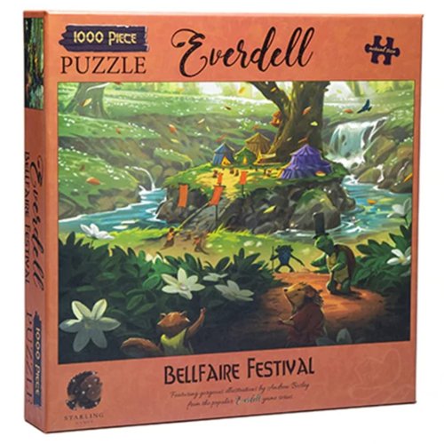 Starling games Everdell 1000 Piece Puzzle Bellfaire Festival