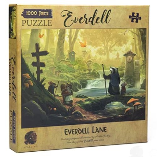 Starling games Everdell 1000 Piece Puzzle Everdell Lane