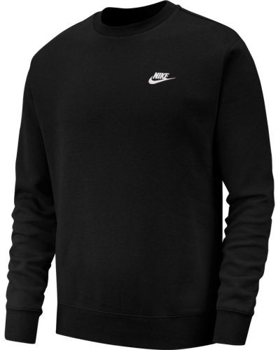 Nike Swoosh Club Crew M - black/white