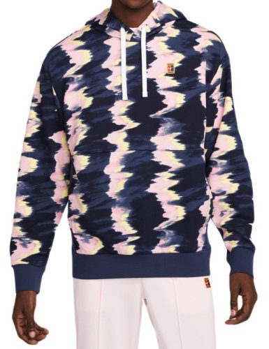 Nike Court Fleece Tennis Hoodie - pink foam