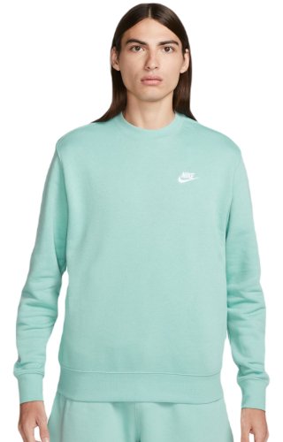 Nike Swoosh Club Crew - mineral/white