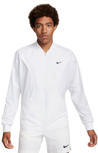 Nike Court Dri-Fit Advantage Jacket - white/black