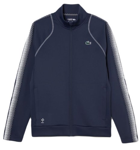 Lacoste Tennis x Daniil Medvedev Zipped Sweatshirt - blue/white