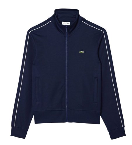 Lacoste Paris Piqu&eacute; Zip Front Track