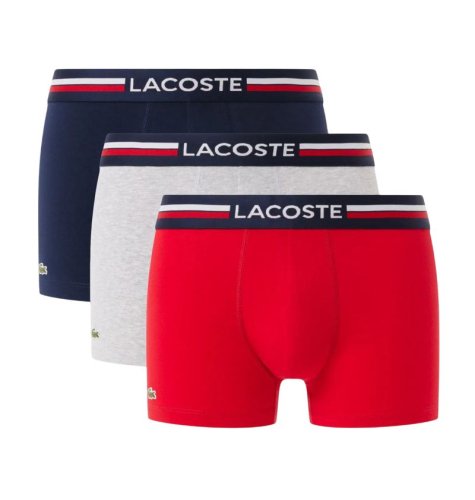 Lacoste Stretch Cotton 3P - multicolor