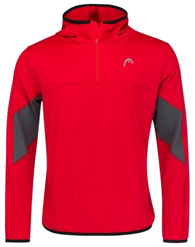Head Club 22 Tech Hoodie M - red