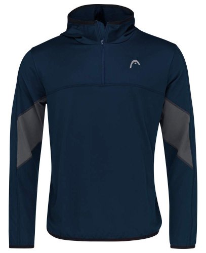 Head Club 22 Tech Hoodie M - dark blue