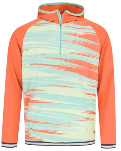 Head Topspin Hoodie - pastell green/print vision