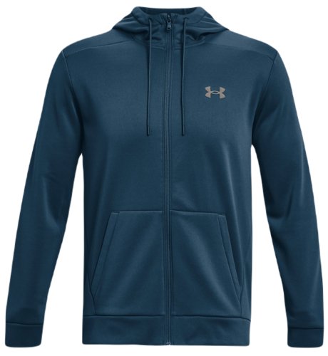 Under armour Men's Armour Fleece Full-Zip Hoodie - petrol blue/pewter