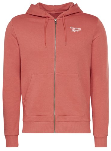 Reebok Identity Zip-Up Hoodie M - rhodonite