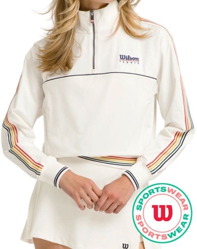 Wilson Davenport Popover Half Zip - sandrift