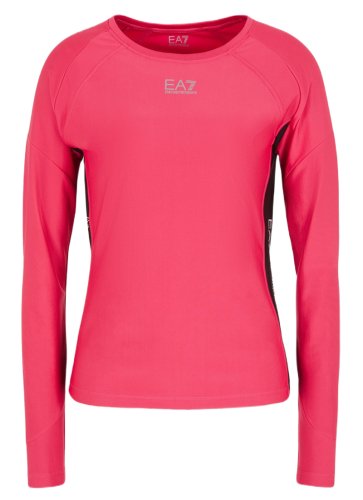 EA7 Man Jersey T-Shirt - pink peacock