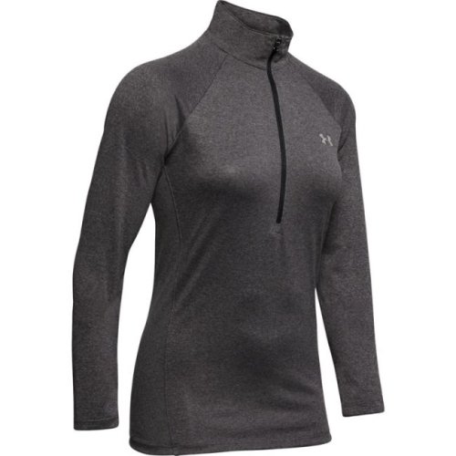Under armour Tech 1/2 Zip - carbon heather/metallic silver