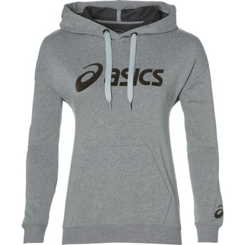 Big Asics OTH Hoodie W - mid grey heather/dark grey
