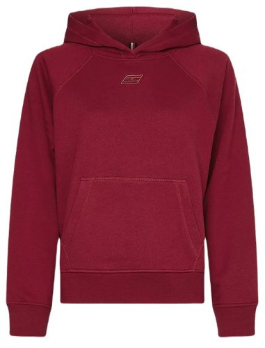Tommy hilfiger Relaxed Soft Modal Fleece HWK - rouge