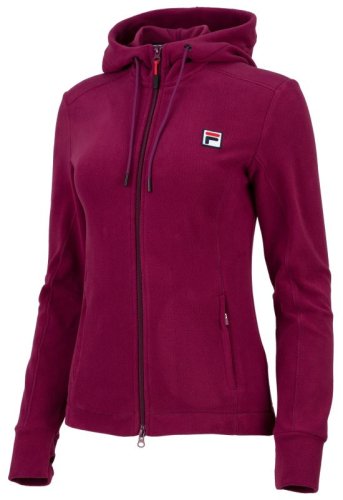 Fila Fleece Jacket Luna - magenta purple