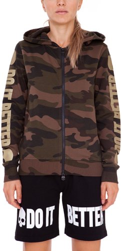 Hydrogen Do It Better FZ Hoodie - camouflage