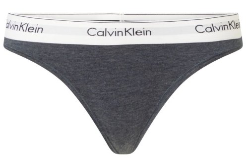 Calvin klein Thong 1P - hemisphere blue heather