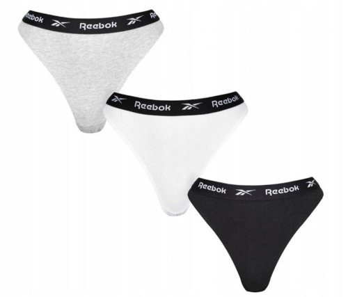 Reebok Brief LOTTY Womens 3P - black/white/grey marl