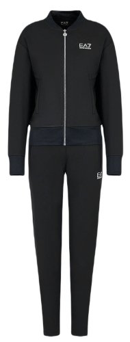 EA7 Woman Jersey Tracksuit - black