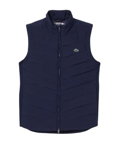 Lacoste Sport Quilted Golf Vest - navy blue