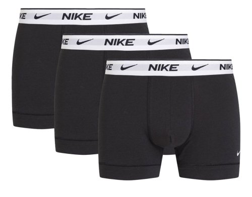 Nike Everyday Cotton Stretch Trunk 3P - black/white/white/white